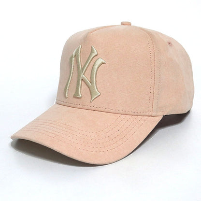 New York Caps-Pink Baseball Cap,